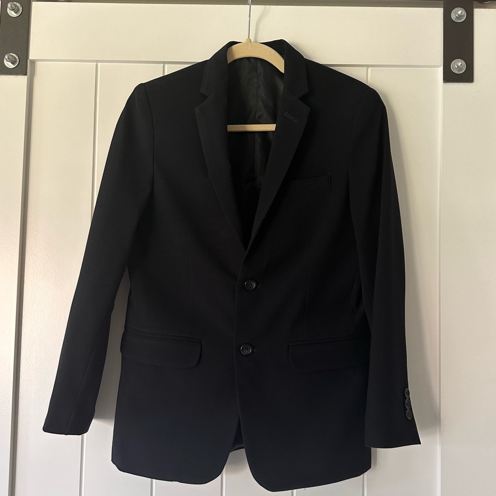 Calvin Klein Boys Dark Navy Blazer Suit Jacket Size 16